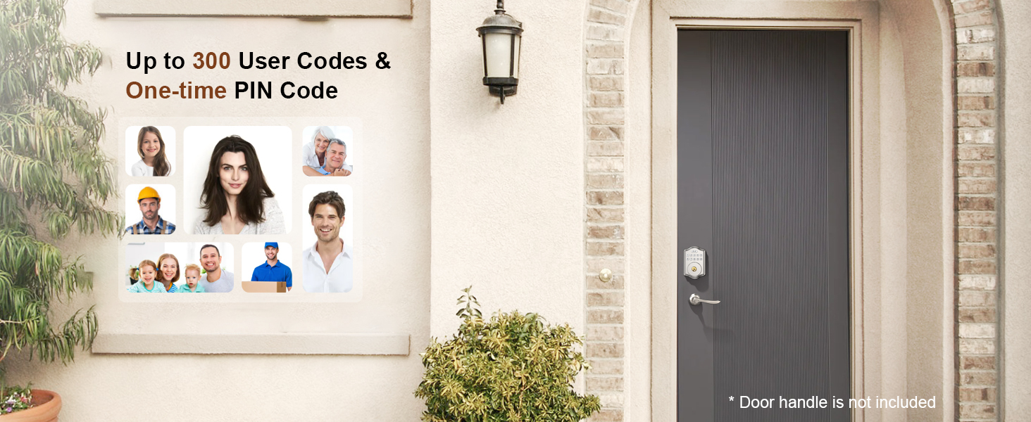 keyless door entry lock