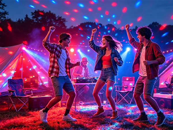 disco ball light for camping Party