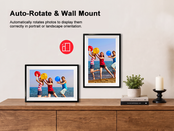 Auto-Rotate &amp;amp; Wall Mount
