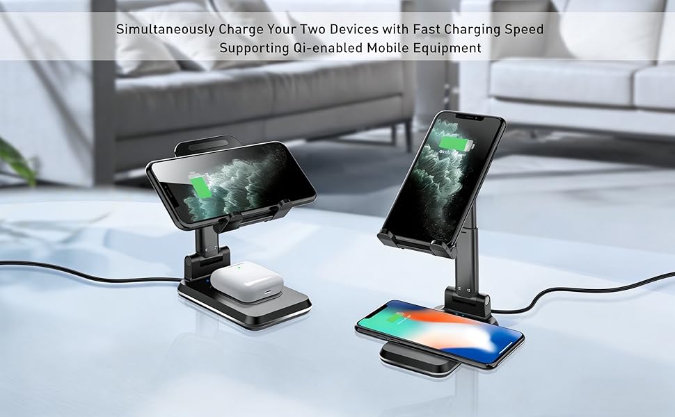 Wireless Phone Charger Stand