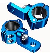 LOKTENWO Quad ATV Whip Mount, Aluminum Alloy Roll Bar Clamp Mount 360°Adjustable Light Bar Mounti...