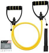 Resistance Bands with Handles, Exercise Resistance Bands, Workout Bands with Door Anchors, Adjust...