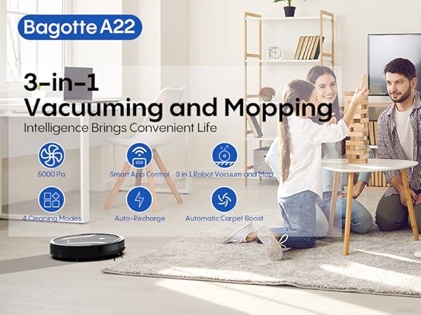 Vacuuming and Mopping