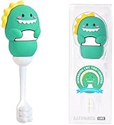 ZMRZ Toddler Manual Toothbrush Dinosaur Cartoon Shape 10,000 bristles, Super Soft bristles for 1-...