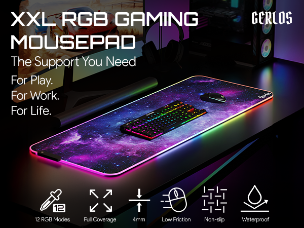 gaming mouse pad mouse pad gaming rgb mouse pad mouse pad for desk pc accessories gaming mousepad