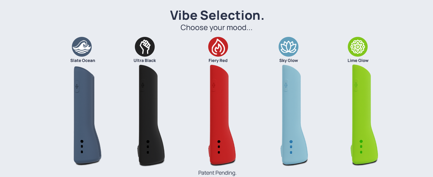 GripStand case color options: Slate Ocean, Ultra Black, Fiery Red, Sky Glow, Lime Glow