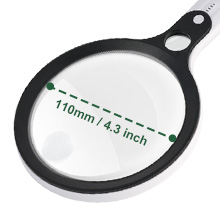 4.3 inch magnifying glass
