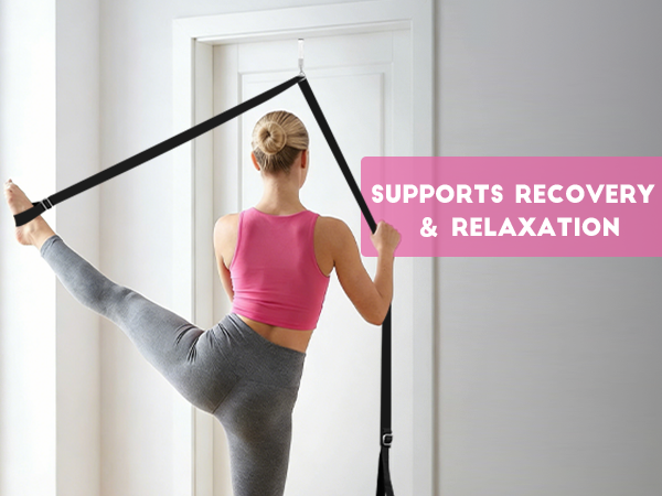 Stretching Strap with Door Anchor