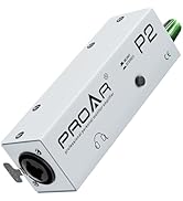 P2 Headphone Amplifier, Portable in Ear Monitor Amplifier with XLR/TRS Input 3.5mm Output, IEM Am...