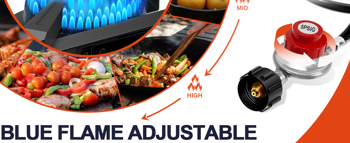 single propane burner