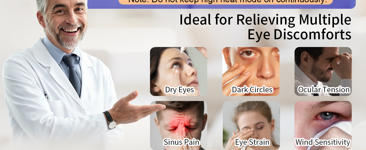 heated eye mask