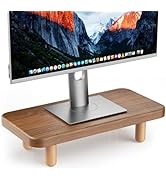 NestNeat Monitor Stand - Wood Monitor Stand Riser for Laptop Computer/TV/PC/Printers, Dual Monito...