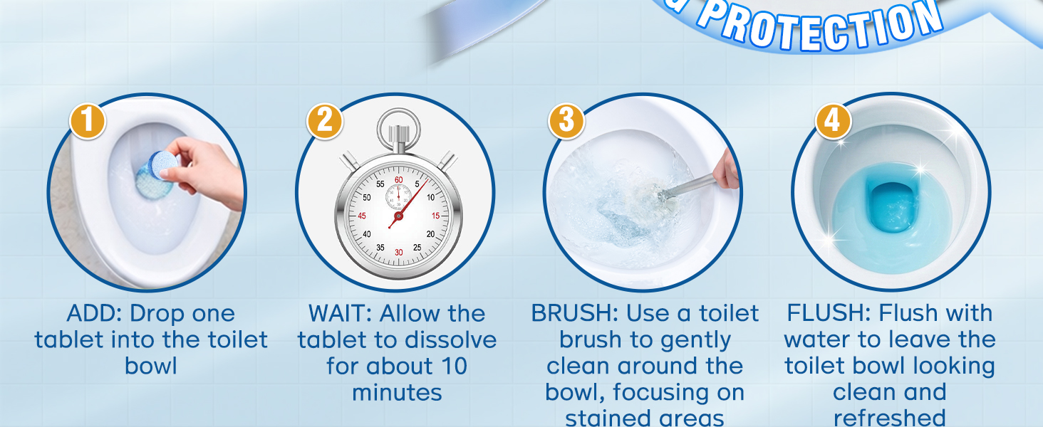 Toilet Bowl Cleaner Tablets