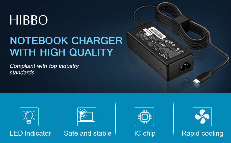 HP-65W-Type c-Laptop charger