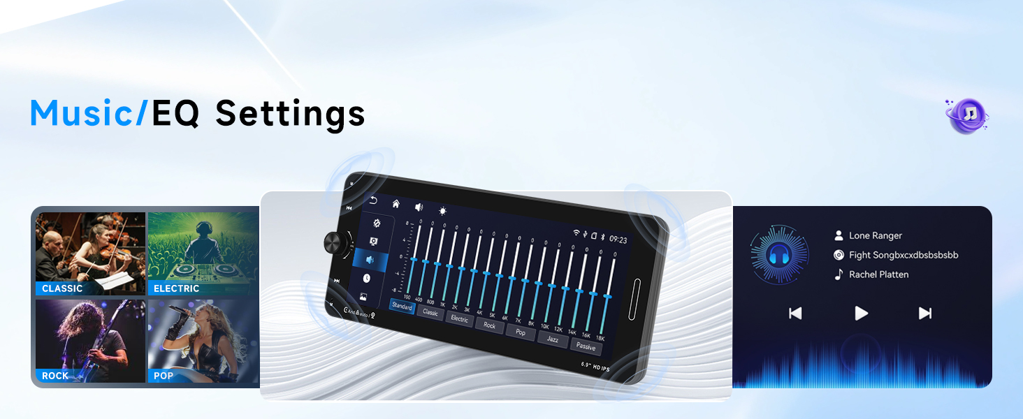 Music &amp; EQ Settings