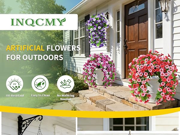 Artificial Flowers for Outdoor