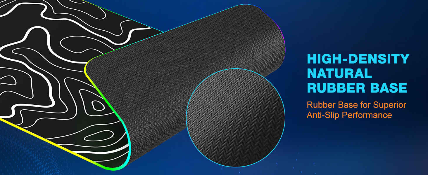TARKARI Magnetic Wireless Charging RGB Mouse Pad