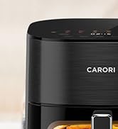 CARORI Air Fryer 14-in-1 with Viewing Window, 6-Qt Large Capacity, No Filping Dual Heating for 36...