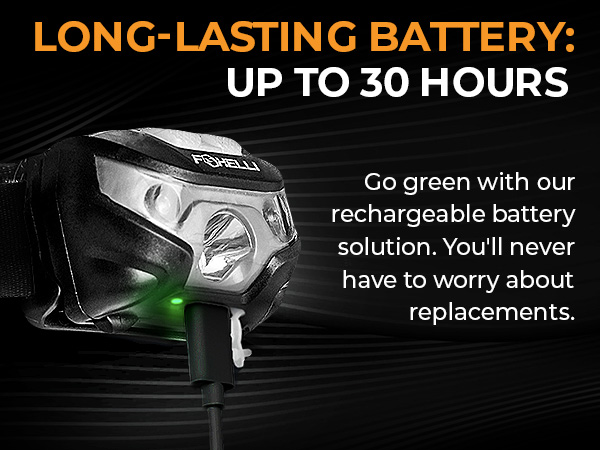 Long-Lasting Battery: Up to 30 Hours
