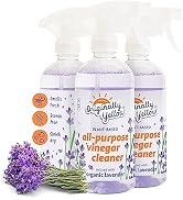 Originally Yellow Lavender Vinegar All Purpose Cleaning Spray | Distilled Cleaning Vinegar For Ev...