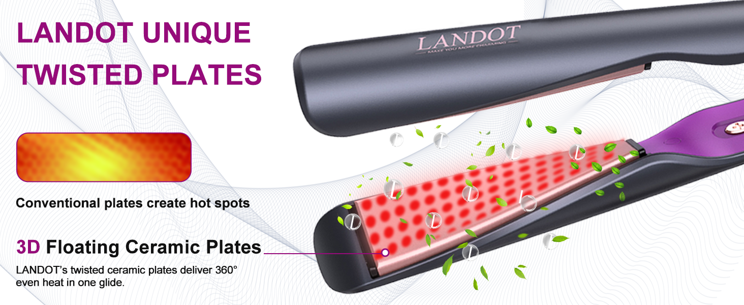 flat iron for short hair