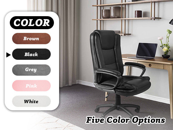 black office chair