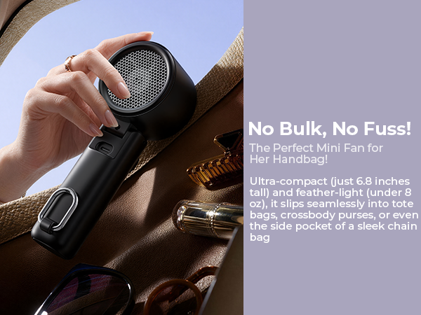 portable mini fan