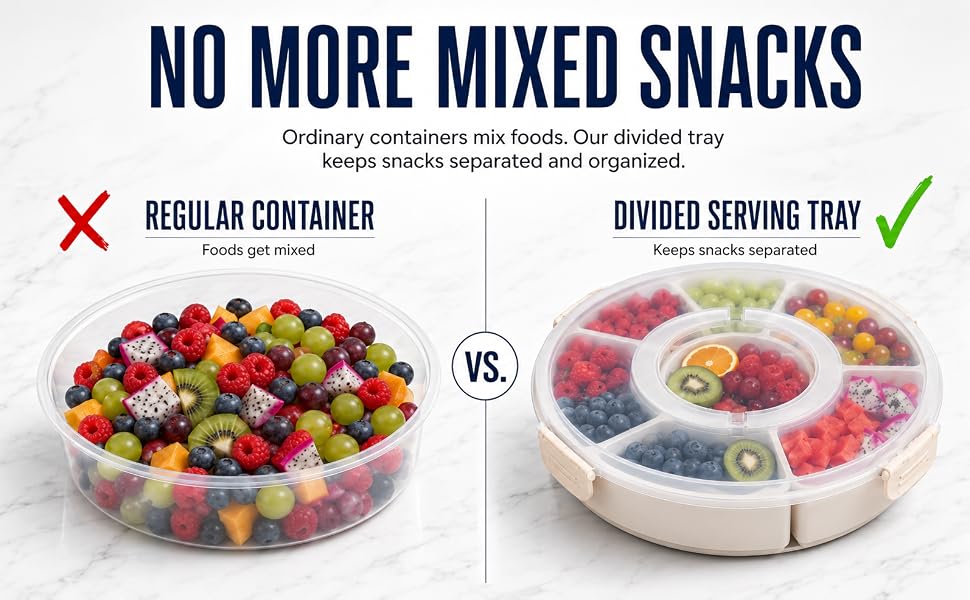 DIVIDED SERVING TRAY