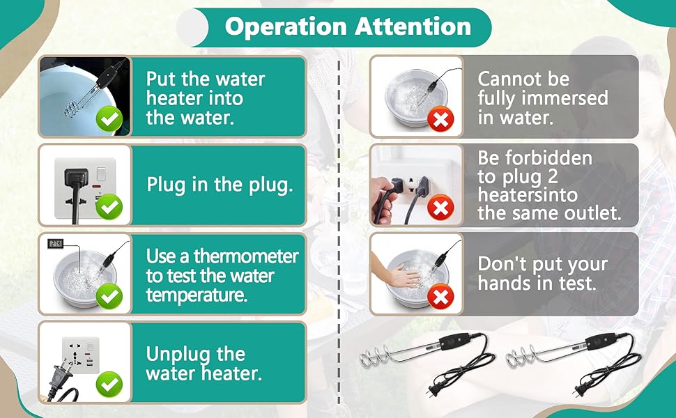 Immersion Electric Water Heater 4
