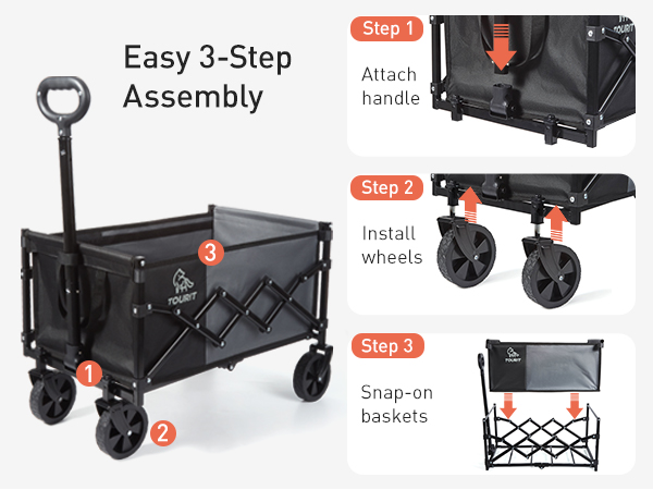 Easy 3-Step Assembly