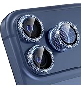 BOXDXB Compatible with iPhone (17/16/15/14 Pro Max) and iPhone (17/16/15/14 Pro) Camera Lens Prot...