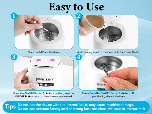 Nail Tool Cleaning Machine