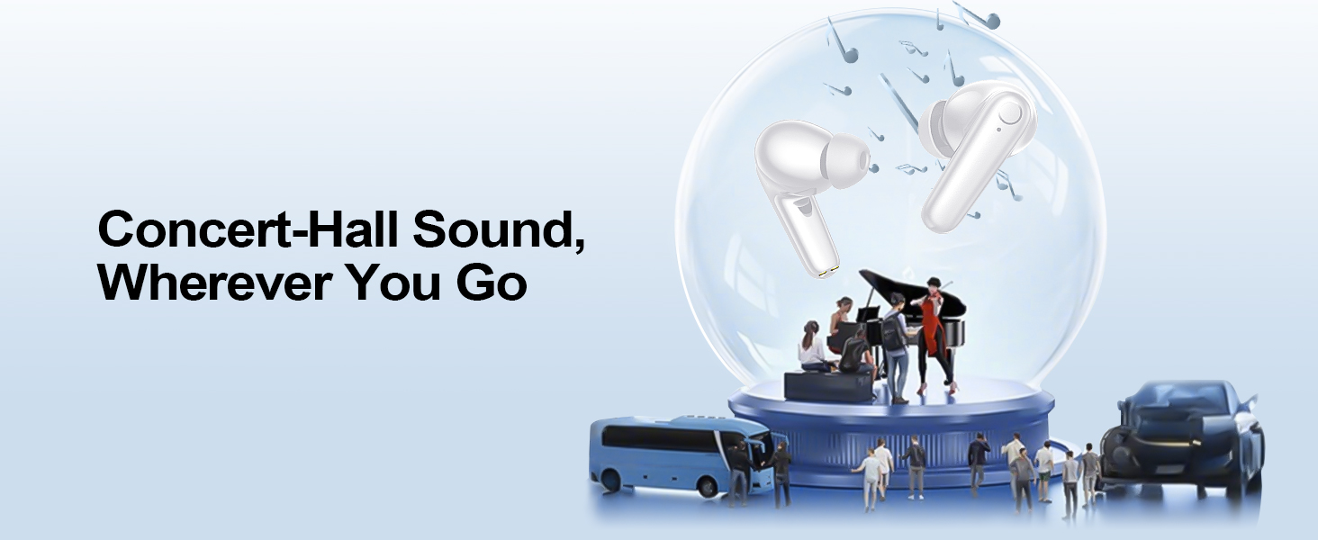 Wireless Earbuds Bluetooth 5.3 Headphones
