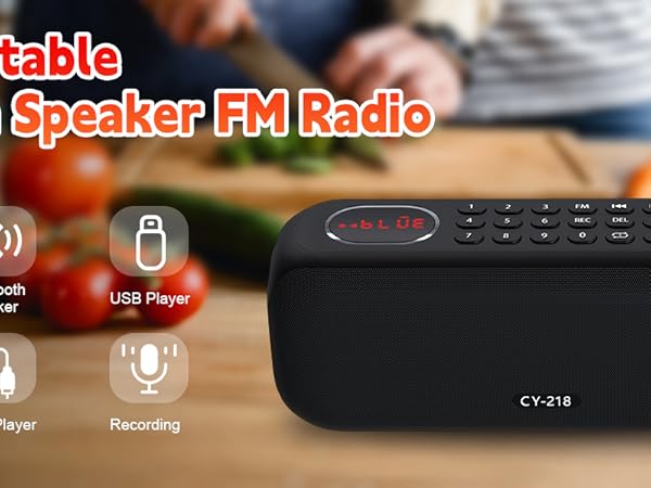 Bluetooth Speaker Radio