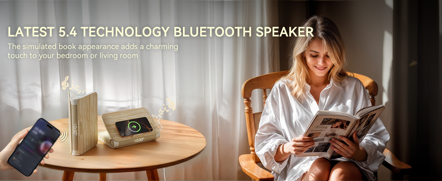 bluetooth speaker wireless charging