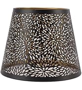 Lamp Shade Tree Shadow Light Cover, Hollow Out E26 E27 Lamp Shade Solid Back Iron Lampshade Cover...