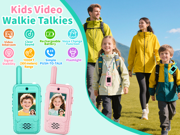 video walkie talkies for kids