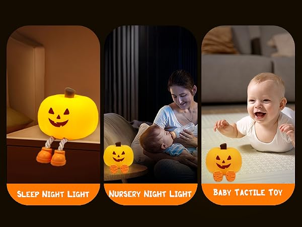 pumpkin night light