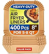 400 Pcs Air Fryer Paper Liners, 8