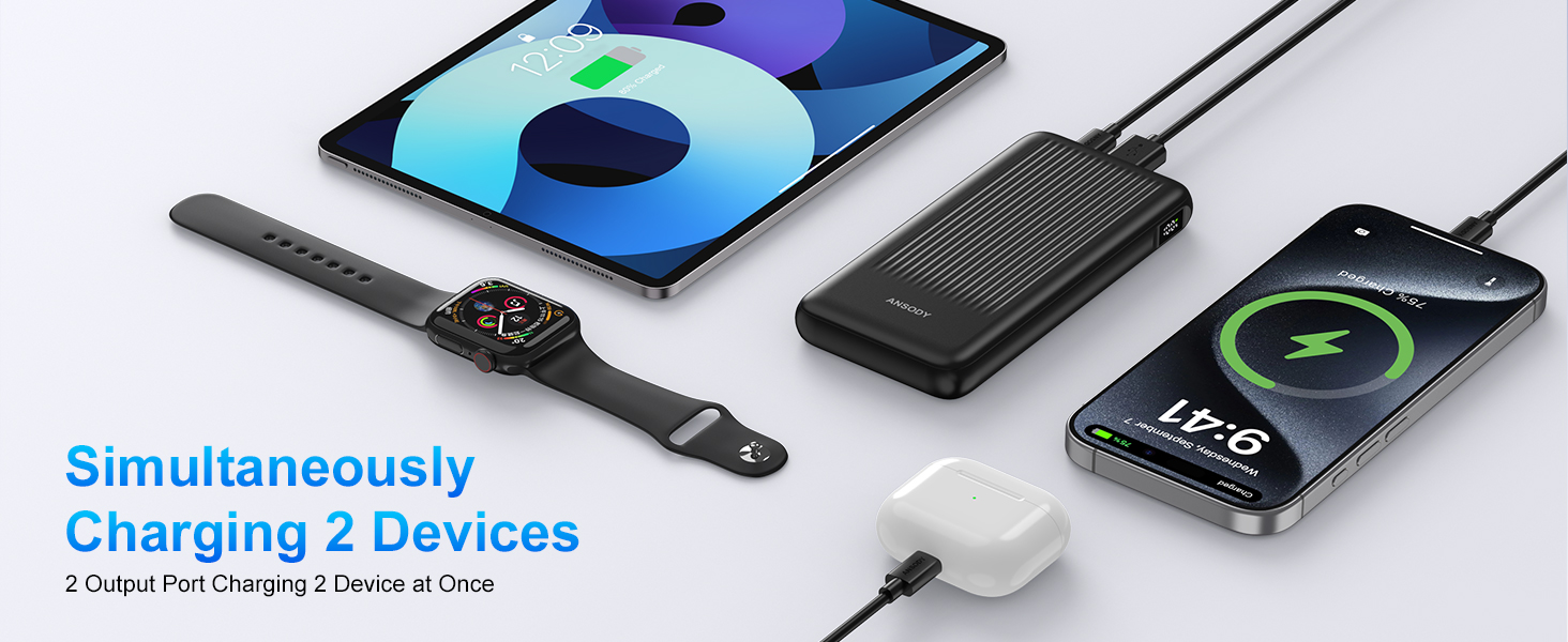 2-Pack Portable Charger