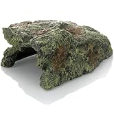 Reptile &amp; Amphibian Habitat Décor | Aquarium Decorations Cave| 7.8 x 5.9 x 3.1'' Reptile Rock Hid...