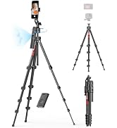 USKEYVISION Auto Face Tracking Tripod 360° Rotation w/Camera Mount R01 PRO | Phone Stand for iPho...