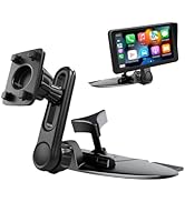 Epronic CD Slot Mount for CarPlay Screen Adjustable Arm and 360° Rotating Universal Head 17mm Com...
