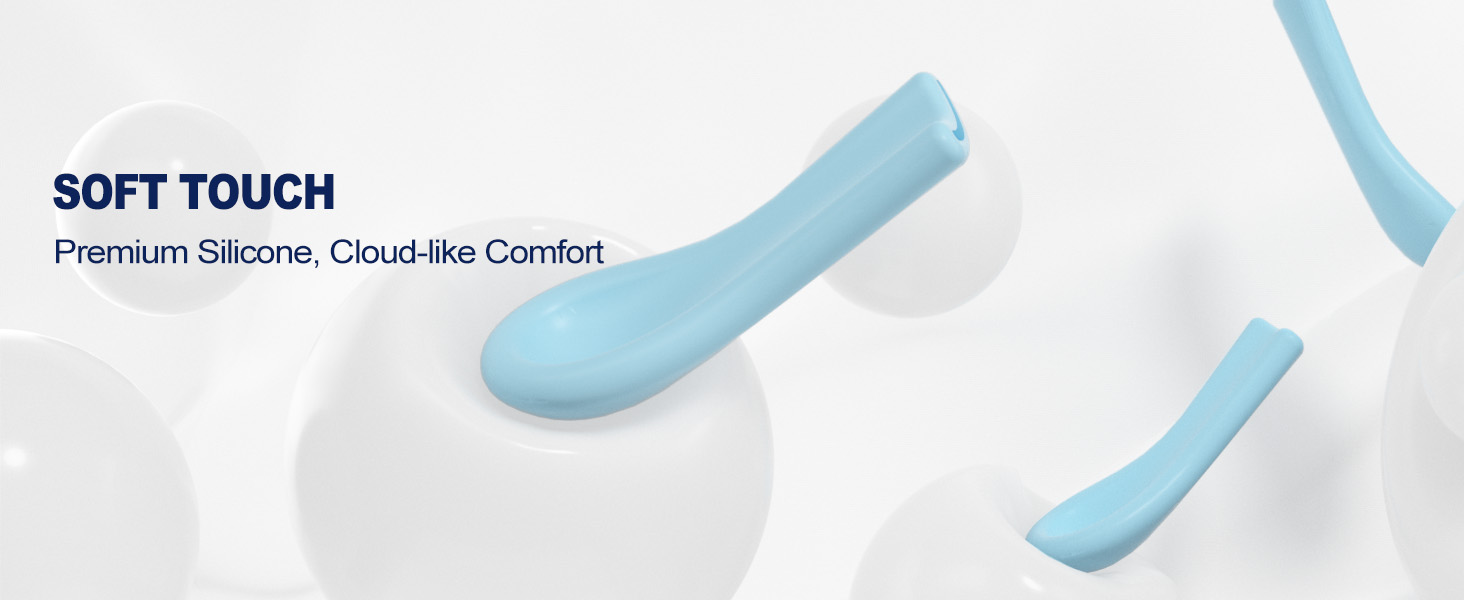 Premium Silicone, Cloud-like Comfort