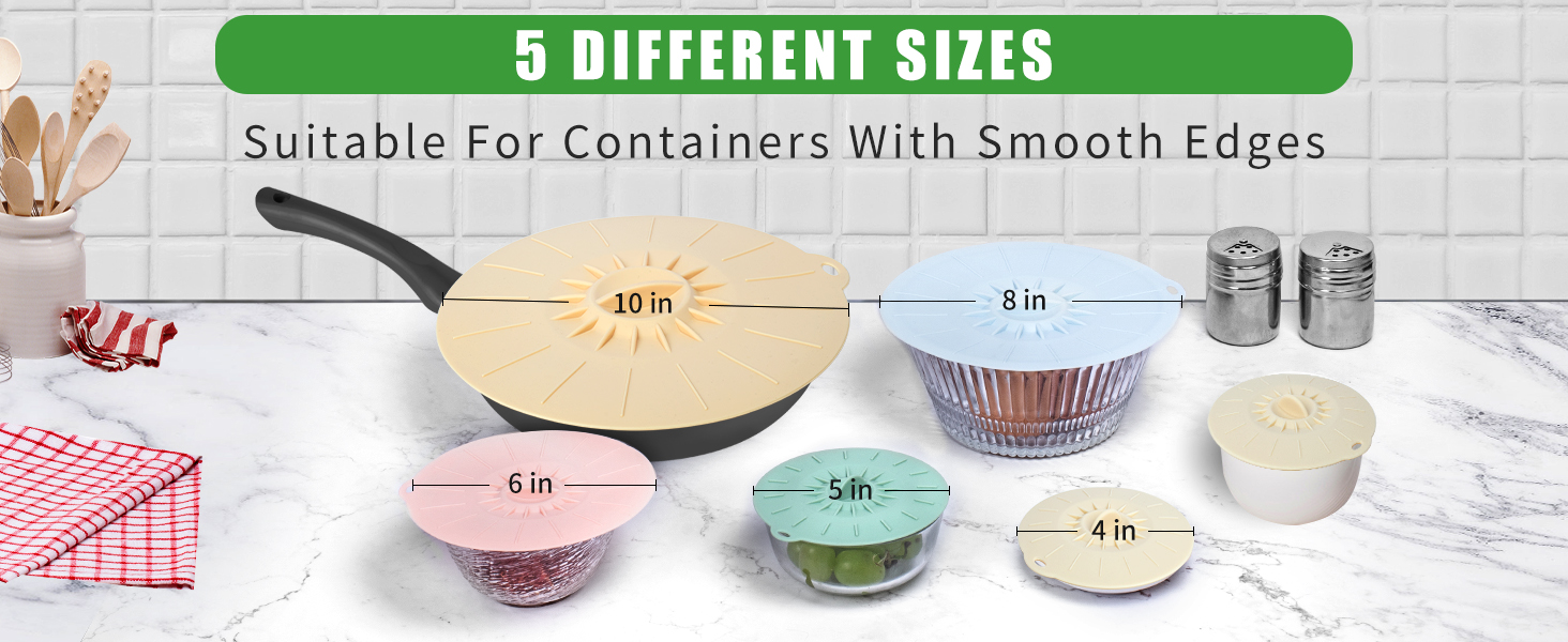 silicone lids