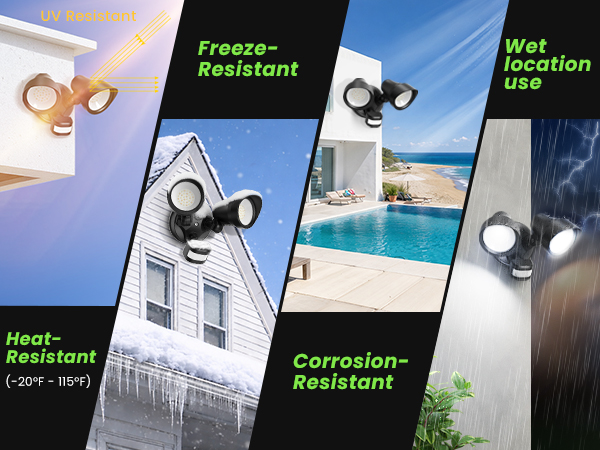 flood lights outdoor motion sensor 