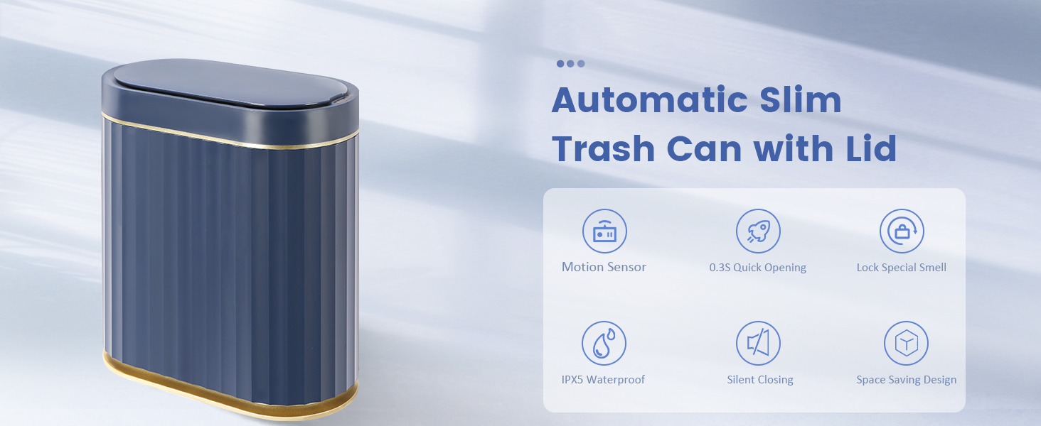 sensor trash can