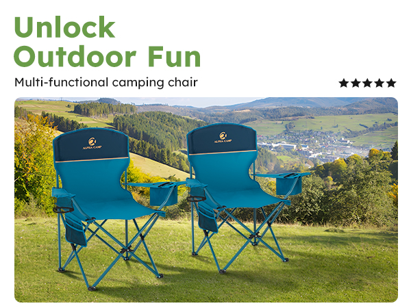 LET'S CAMP CAMPING CHAIR