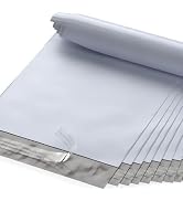 GPI - 6 x 9, 2.5 Mil Thick, Bulk Pack Of 500 - WHITE POLY MAILER ENVELOPES, Self Seal Waterproof ...