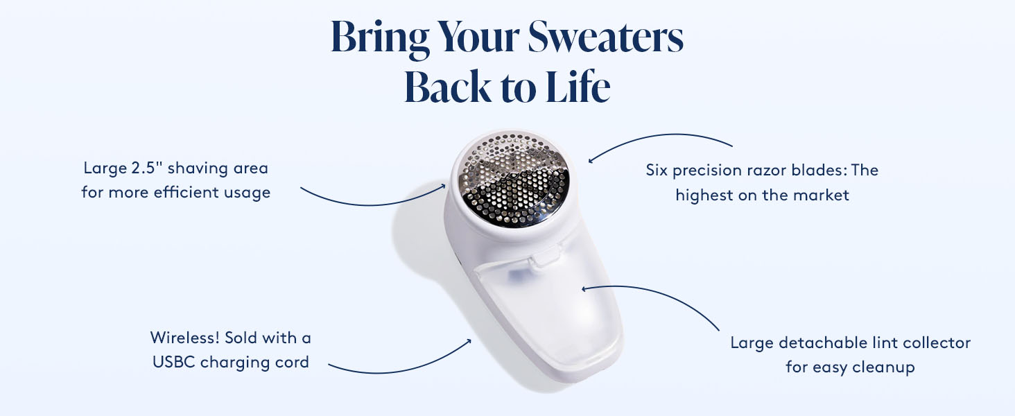 The Nori Trim Fabric Trimmer For Pill on Clothing and Furniture